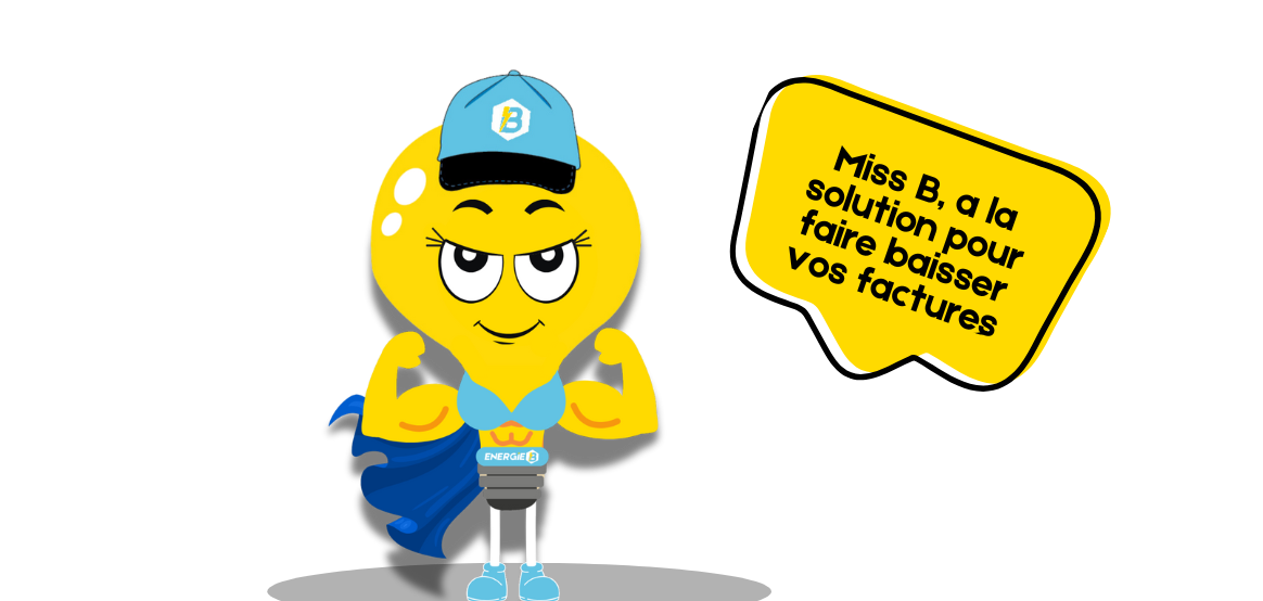 Miss B personnage-jaune-cape-miss-b-energie-b